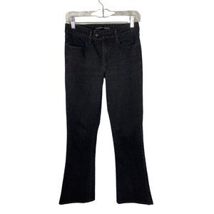 Levis The Original Jeans Women's Mid-Rise Skinny Boot Size 4 M Black